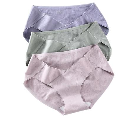 China Antibacterial Women Plus Size Low Rise Maternity Underwear Maternity Panties For Pregnant Women for sale