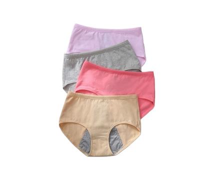 China Antibacterial Medium Leak Proof Menstrual Period Menstrual Period Waist Panties Comfortable Breathable Woment 3 Layer for sale