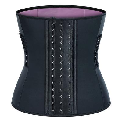 China Nature Latex Waist Trainer Antibacterial Belly Slim Corset Girdle Body Shaper Slimming Waist Cincher Shapers Underwear Women Shapewear for sale