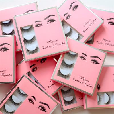 China Group Thick False Eyelashes And Lashes Tools Eye Lashes Super Fluffy Lashes Beauty Supplies Set Magnetic Lashes for sale