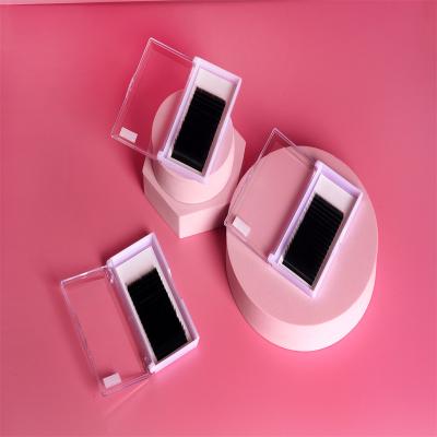 China High Quality Korean Silk False Eyelash Extension Eyelash Packaging Box Lashes Long Natural Eyelash Package for sale