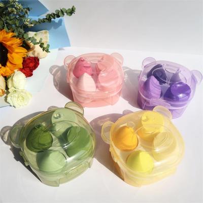 China Beauty Care Makeup Tools Wholesale Private Label Make Up Tool Cute Colorful Commercial Blender Sponge Set for sale