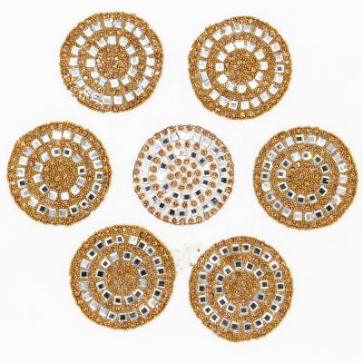 China New Product Sale 3D Diamond Decoration Clothing Embroidery Crystal Patch for sale