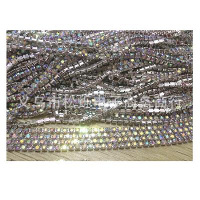 China New Products On Chinese Market 3mm 3mm Rhinestone Cup Chain Clothing And Accessories for sale