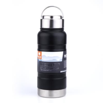 China PORTABLE High Quality 520ML Stainless Steel Double-Layer Vacuum Sports Bottle With Handle for sale