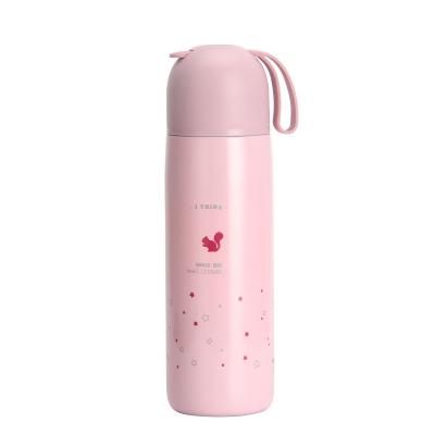 China 300ML PORTABLE Most Popular Products White Insulated Water Bottle, 304 Stainless Steel Vacuum Flask for sale