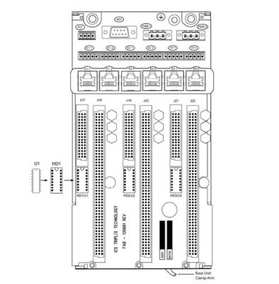 Китай Автоматизация DCS Rockwell PLC регулятора AADvance базового устроиства процессора T9100 Rockwell ICS продается