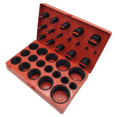 China Industry Hot Sale 419 Pcs NBR Oil Resistant O Ring Kit Box Assortment Kit For Seal for sale