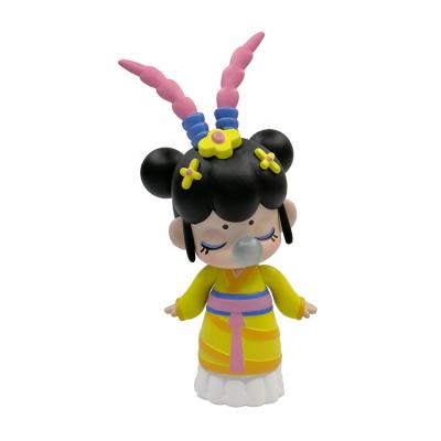 China Plastic Cartoon Toy Collectible Figures Customize Blind Box 3D Action Number Toys for sale