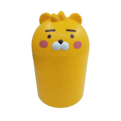 China Wholesale Custom Viable Small Plastic Portable Desktop Trash Can for sale