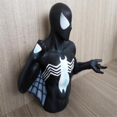 China Souvenir Gift Manufacturing OEM/ODM Marvel Plastic Superhero Model Coin Bank For Gift for sale