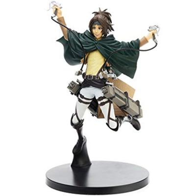 China Cartoon Toy Custom 3D Plastic Figure Dolls Attack On Titan Hans Zoe Anime Toys for sale