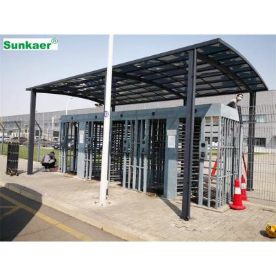 China Durable Aluminum Alloy Frame Anti-UV Custom Made High Quality Patio Awnings Canopy For Elevator Entrance for sale