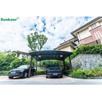 China Shading Rain/Sun/Snow Factory Direct For Outdoor Rust Resistance Parking Shelter Garages Canopies Protector Expandable Carports for sale