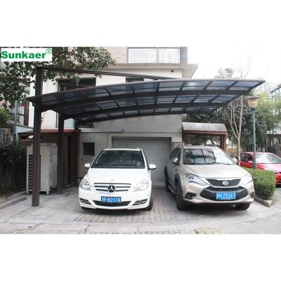 China Wholesale Outdoor Garage Tent Polycarbonate Car Ports Parking Aluminum Foil Shade Rain/Sun/Car Snow Storage for sale