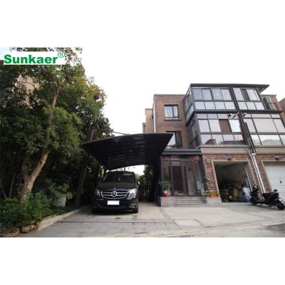 China Shading Rain/Sun/Snow Custom Size See Canopy Sunshade Tent Aluminum Frame Pole Carport 6x6 for sale