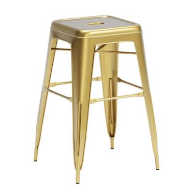 China Free Sample Customized Professional Factory High Iron Bar Stool Soft Metal Chairs Industrial Restaurant for sale