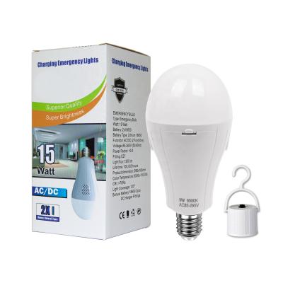 China OEM Home Factory Cheap Price AC110V/220V E27/B22 12W 6500K LED Emergency Light Bulb For Power Outage for sale