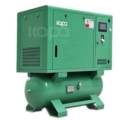 China 22kw /16 Bar Lubricated Variable Speed ​​Screw Compressor Inline Portable Screw Air Compressor for sale