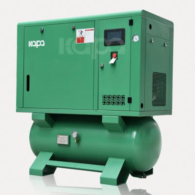 China KP-30HP/16 bar guaranteed quality lubricated integrated 4-in-1 screw type air compressor for sale for sale