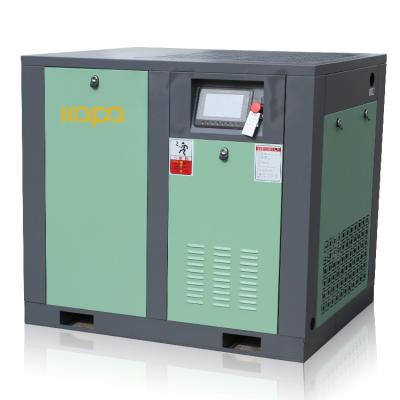 China Lubricated High Efficiency 30KW P.M. VSD Screw Air Compressor for sale