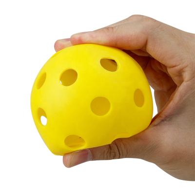 China 40 Holes Wholesale Non-Toxic Indoor And Outdoor 40 Hole Pickleball Ball For Match for sale