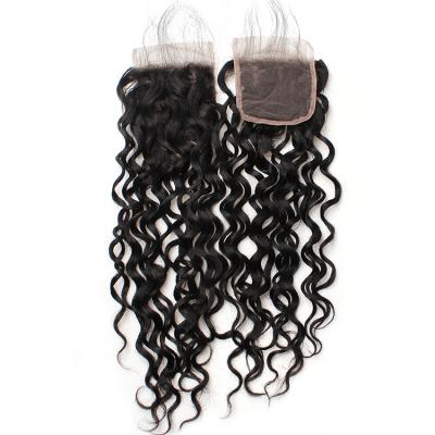 China Wholesale Hair Lace Up Closure 2x6 4x4 Lace Up Closure 5x5 6x6 7x7 Straight Lace Closure Body With Baby Hair LTH2109058 for sale