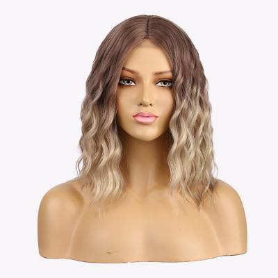 China Wholesale Body Wave Hair Lace Front Wigs High Temperature Fiber Synthetic Hair Wigs For Color Women Wig for sale