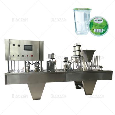 China High Speed ​​Automatic Food Pod Cup Packing Coffee Capsule Filling And Sealing Machine With Nitrogen Cup Filling Machines for sale