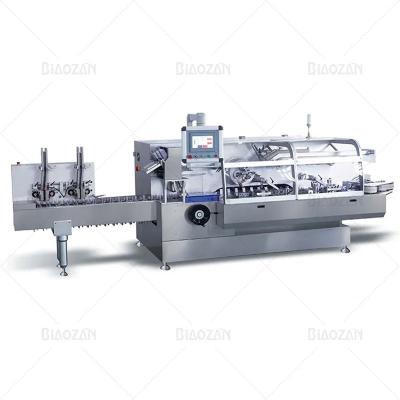 China HTZH-200 High Speed ​​Fully Automatic Automatic Carton Box Packing Machine For Bottle L(70-200)*W(35-75)(15-70)mm for sale