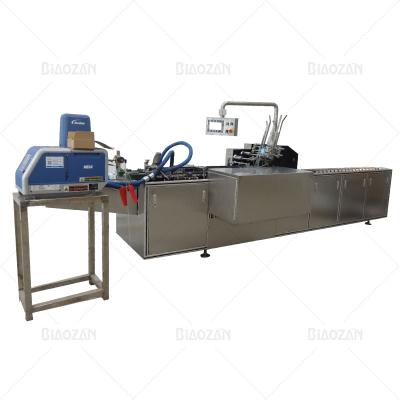 China High Level Commercial Full Automatic Box Packing Machine For Tomato Sachects for sale