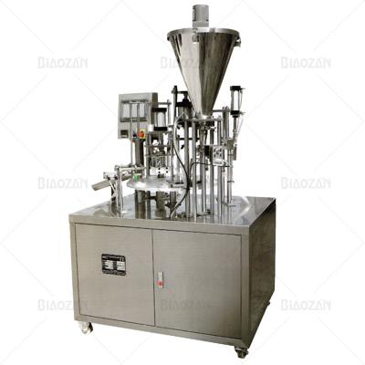 China Multifunctional High Speed ​​K-cup Coffee Capsule Coffee Capsule Filling Sealing Machine in Filter for sale