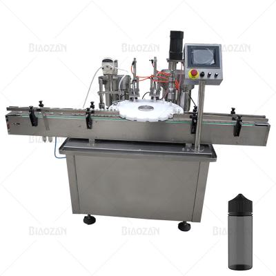 China Food CE Certificated Full Automatic 50ML Eliquid Bottle Bottling Machine for sale