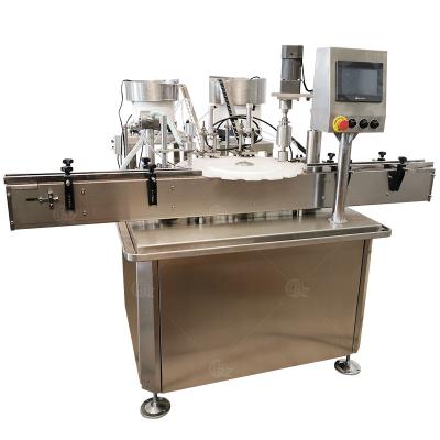 China 20ml Popular Automatic Cosmetic Paste Food Pick Filling Capping Machine for sale