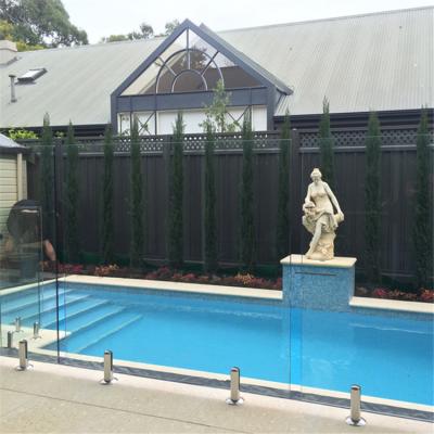 China Modern Prima Tempered Spigot Glass Fence Panel Barrier for sale