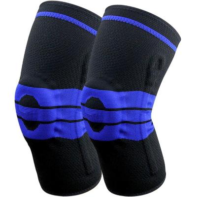 China Best High Compression Universal Elastic Knee Sleeve OEM Knee Brace for Men and Women Pain Relief Knee Support for sale