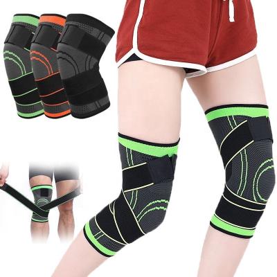 China Knee pad; Fashionable Summer Sports Outdoor Knitted Knee Pads Fitness Bandages Compression Knee Pads Cycling Pads for sale