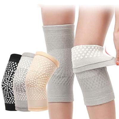 China Knee pad; Fashionable Health Care Mugwort Self High Elastic Portable Non-slip Heating Keep Warm Injury Recovery Sports Knee Sleeve Brace for sale