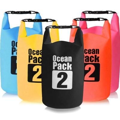 China Outdoor Camping Hiking Waterproof Water Resistant Dry Bag Storage Package Travel Pouch Swimming Boating Canoe Kayaking River Trekking Outdoor Kayaking for sale