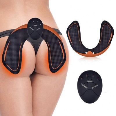 China Electric Muscle Stimulator EMS Butt Hip Trainer Abdominal ABS Stimulator Wireless Fitness Body Slimming Massager for sale