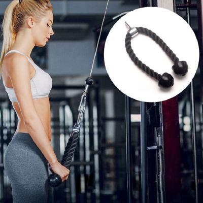 China Power Training Tricep Rope Push Up Rope Down Rope For Bodybuilding Exercise Gym Workout Fitness Training Push Up Rope for sale