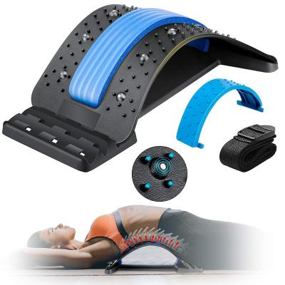 China Body Pain Relief Sports Fitness Home Using Lumbar Magic Magnetic Back Massager Stretcher for sale