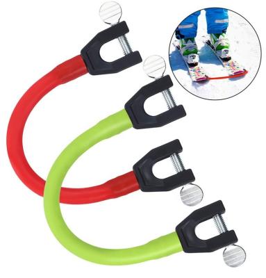 China Learn To Ski Training Aid Outdoor Exercise Adult Children Sports Snowboard Accessories Ski Tip Connector Beginners Winter for sale