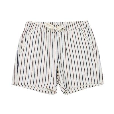 China 2021 New Arrival Breathable Cotton Anti-wrinkle Fashion Slim Summer Style Striped Mens Cotton Shorts for sale