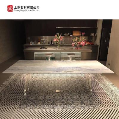 China Luxury custom marble furniture design and fabrication including steel or wood legs for sale