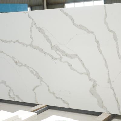 China Industrial Prefab Spark Quartz Stone Laminate Kitchen Countertops for sale