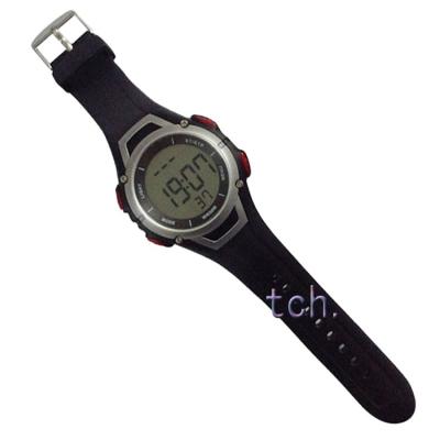 China Wireless Alarm Body Fit Heart Rate Watch with Pulse Alarm Clock for sale