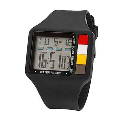 China Multi-function sports wristwatch alarm digit alarm digit waterproof sale sports watch volume for sale