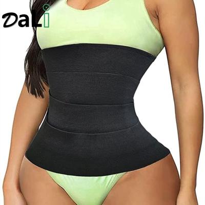 China Antibacterial Custom Bandage Belly Belly Wrap Around Waist Trainer Belt Bands Belt Waist Wrap Waist Trainer for sale