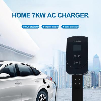 Cina Tipo unifase commerciale del caricatore di Wallbox Ev della stazione di carico di CA di 7KW 32a - un caricatore di 2 automobili velocemente che fa pagare in vendita